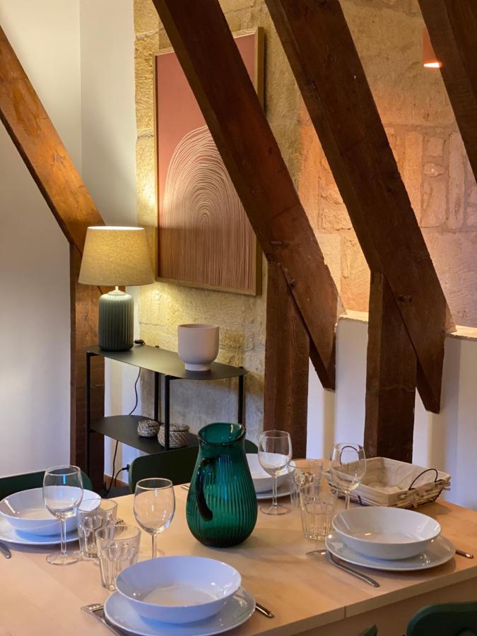 Les Courtines - Appartement De Caractere A La Roque-Gageac - Les Cerisiers Kültér fotó